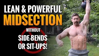 Build A Rock Solid Core With This Anti Side Bends Sit Ups Single Kettlebell Workout