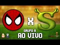 AO VIVO: SPIDER MAN 4 X 3 SHREK | COPA MULTIVERSO FIGHT 2025 | FASE DE GRUPOS - GRUPO A