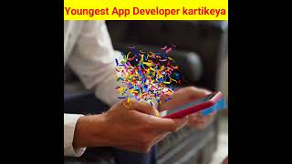 12साल के लड़के ने बनाई 3apps बने youngest App developer 💯/Kartikeya Jakhar /Amazing Facts / #shorts screenshot 2