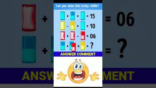 Famous Simple math but 90%fail 🧐 #viral #shortvideo #math #puzzle #riddles  #mathpuzzle#iq Net Worth
