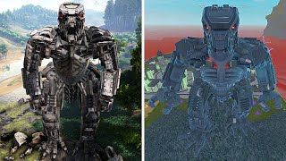 MECHA GODZILLA 2021 Kaiju Universe - Roblox VS Ark Survival Evolved!┃WHICH IS BEST?