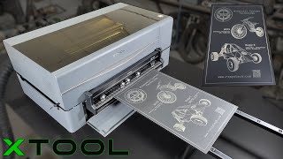 Making Metal Posters W/ The xTool P2 Automatic Conveyor Feeder