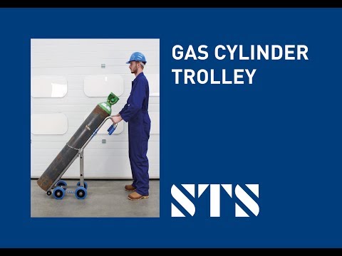 STS - Cylinder Handling Trolley (CTS01) Gas Trolley, Cylinder Trolley, Cylinder Handling