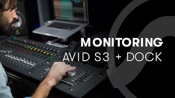 Avid S3 + Dock Integrated Workflows: Monitoring