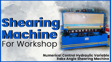 How Hydraulic Shearing Machine Work ? Explain in English | TL Pathak Group