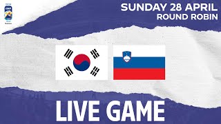 LIVE | Korea vs. Slovenia | 2024 IIHF Ice Hockey World Championship | Division I - Group A