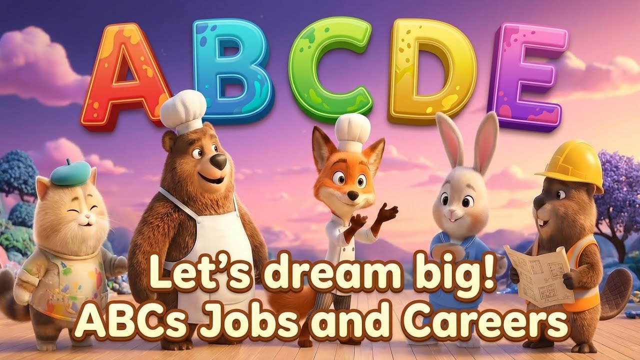 What Do You Want To Be? 🚀 Dream Big ABC Song for Toddlers | Phonics | Wonder ABC World