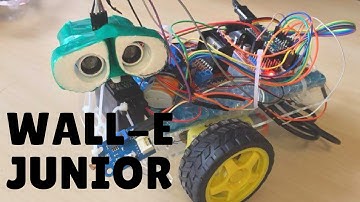 WALL-E Junior Arduino Obstacle Avoiding Autonomous Robot Car