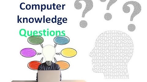 Top 50 Basic Computer knowledge Questions