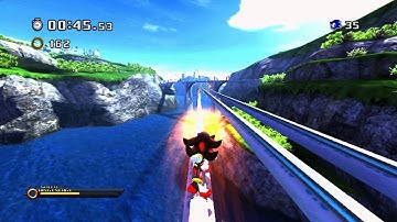 Sonic Generations Unleashed Project - Windmill Isle My Best speed run 01:46:92