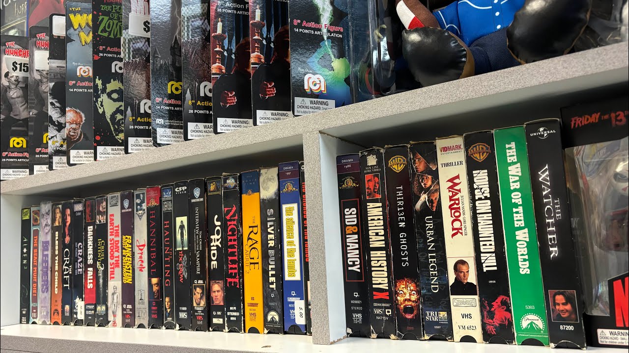 Охотники за лентами: 50 БЕСПЛАТНЫХ сюрпризов на VHS-кассетах и ​​другие шедевры жанра УЖАСОВ!