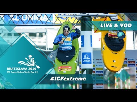 2019 ICF Canoe Slalom World Cup 2 Bratislava Slovakia / Extreme