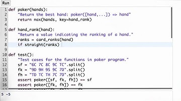 Hand Rank Attempt - Design of Computer Programs