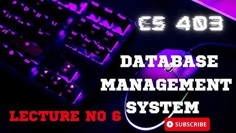 CS403 Short Lecture - 06 | VU Short Lecture | Introduction in (Urdu)