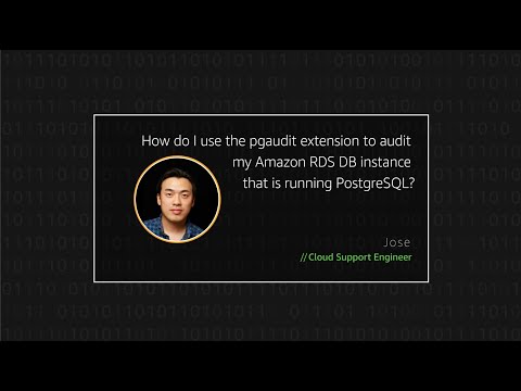 How do I use the pgaudit extension to audit my Amazon RDS DB instance that is running PostgreSQL?