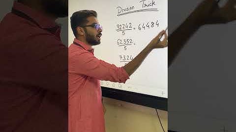 Division Trick 😍  #shorts #youtubeshorts