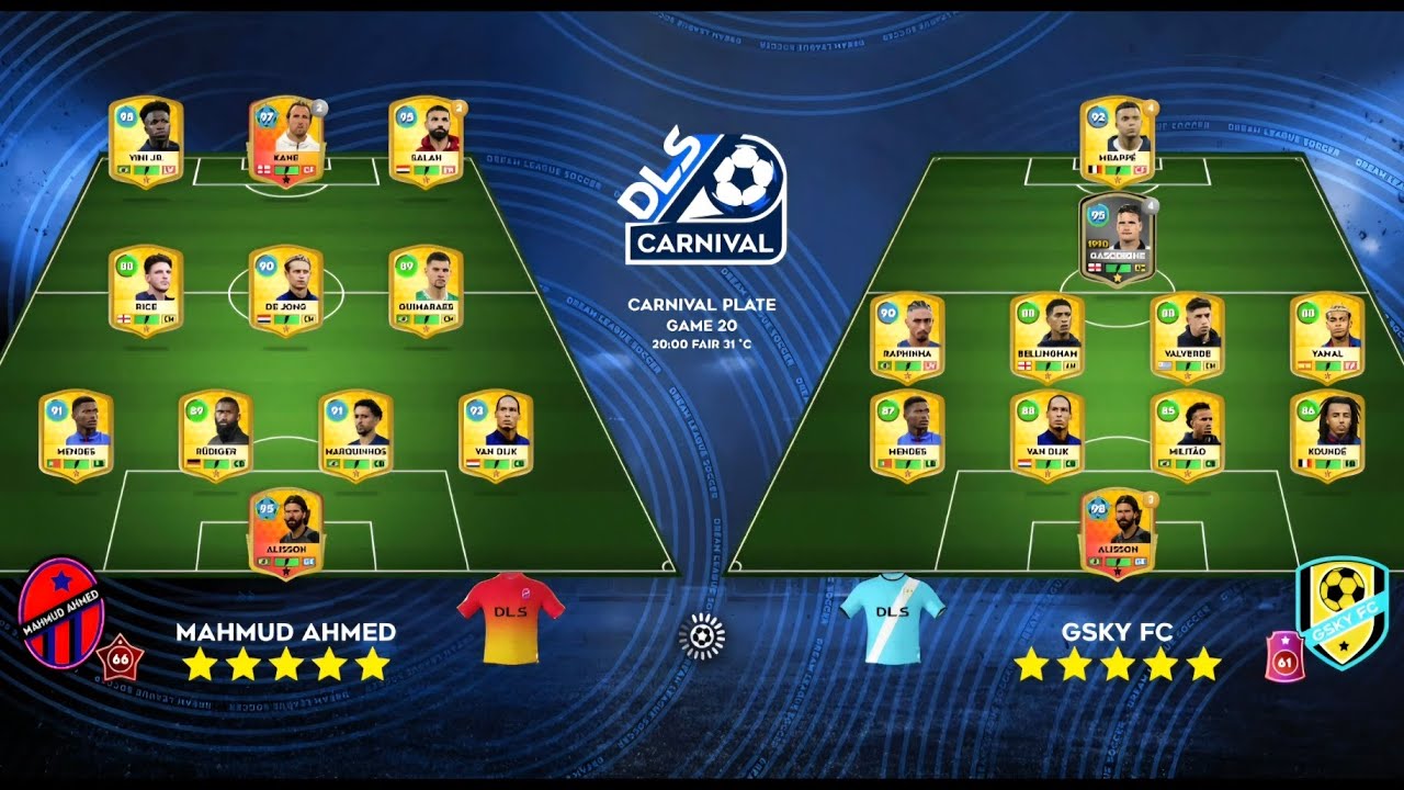 DLS 2026 | CARNIVAL PLATE PART 5 (4 Matches) 🤣 Comedy Of Error