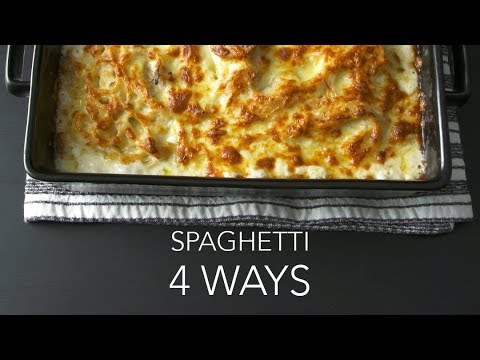 Spaghetti 4 Ways - YouTube