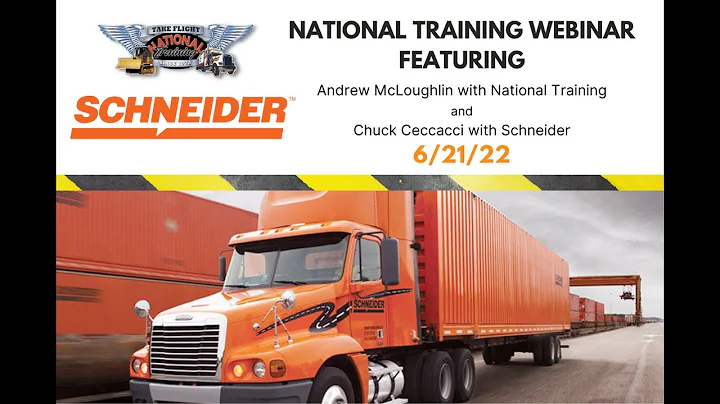 Weekly Webinar Featuring Chuck Ceccacci From Schneider