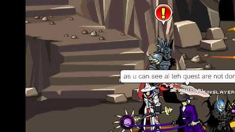 aqw How to get Dragon slayer without doing all the quest !