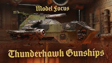 Thunderhawk Gunships in the Age of Darkness
