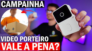 COMPREI a Campainha INTELIGENTE com Câmera WIFI - VIDEO PORTEIRO VALE A PENA?