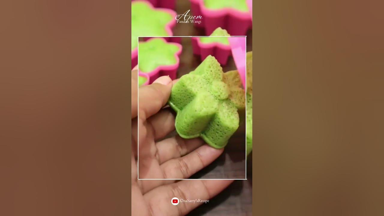 Kue Apem Pandan Wangi Tepung beras