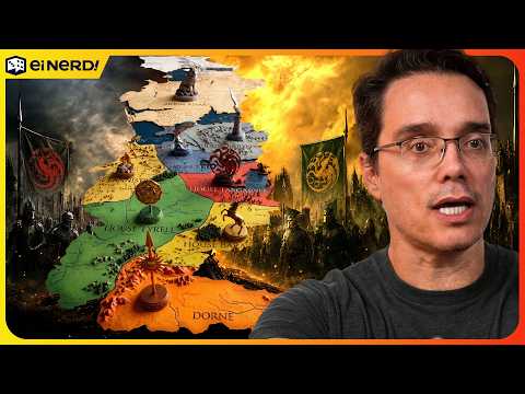 Thumbnail do vídeo: TODAS AS CASAS E LADOS DA GUERRA EXPLICADOS EM HOUSE OF THE DRAGON