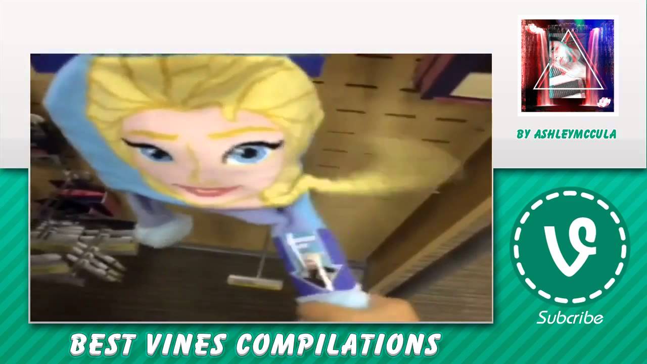 ⬜ Elsa Vines  ⛄ - November 13, 2015  🈁 Elsa  Reaction Compilation  😄