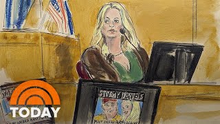 Stormy Daniels clashes with Trump defense at hush money trial