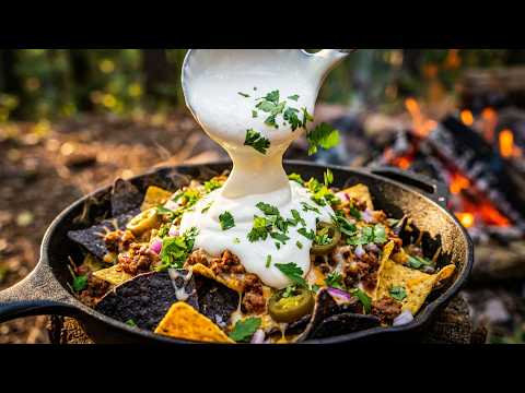 The Ultimate Loaded Nachos (Forest ASMR)