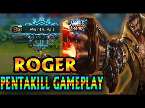 ONE OF THE BEST ROGER IN ASIA - 2 PENTAKILLS -GAMEPLAY AND BUILD @BRIGADIERJ9