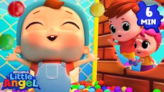 indoor ball pit fun baby john little angel nursery rhymes