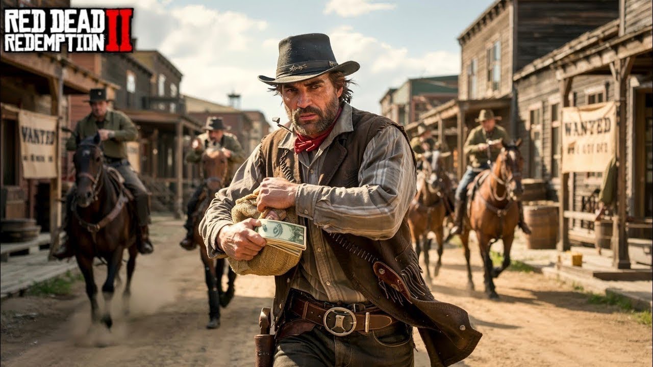I Robbed 3 Banks in Red Dead Redemption 2 - YouTube