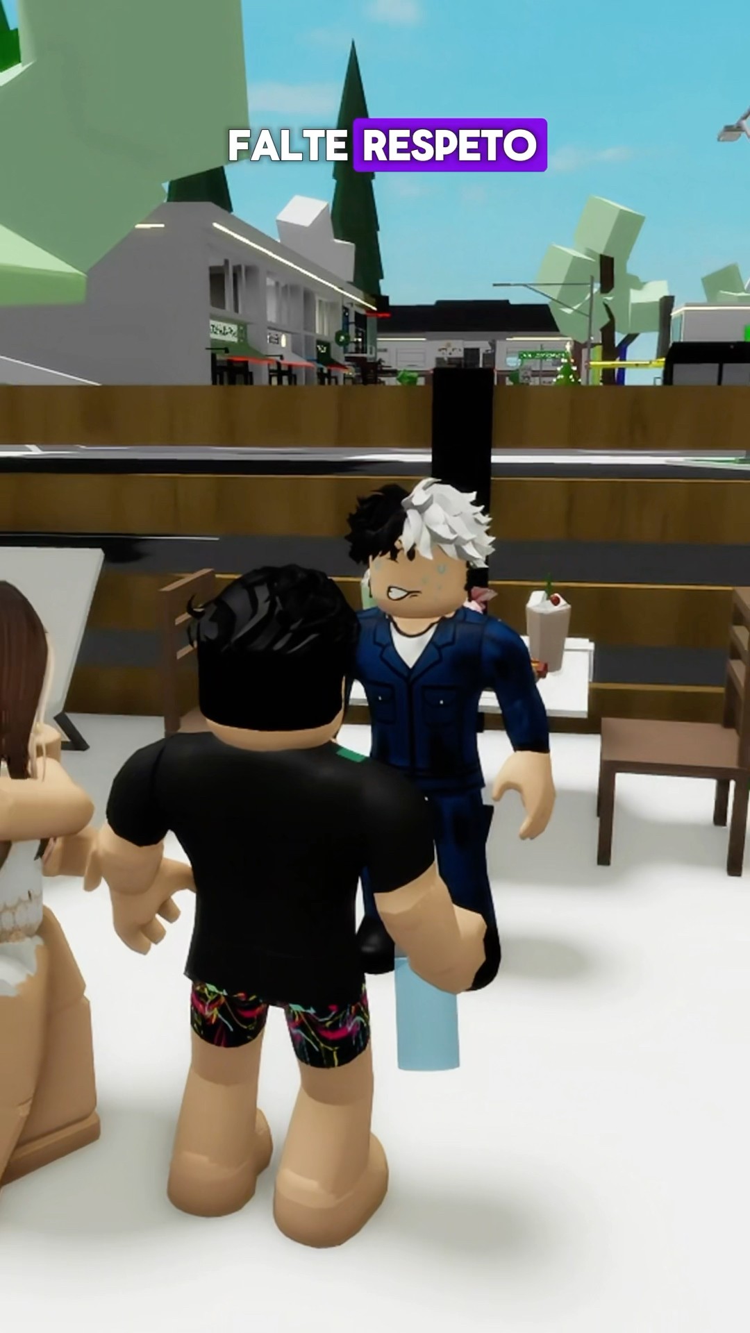 ME HUMILLARON SIN SABER QUIÉN YO ERA #roblox #brookhaven #shorts #roleplay #robloxstory