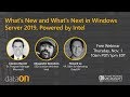 DataON Webinar: What’s New and What’s Next in Windows Server 2019, Powered by Intel