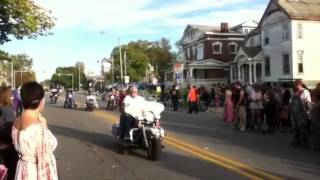 Bikers at 3rd Richmond IN Zombie Walk Pt3