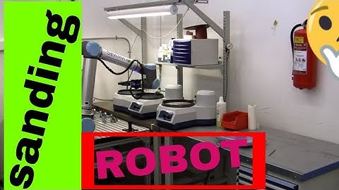 Universal Robots Applications (2019) - Sanding application