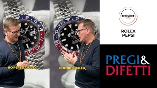 Pregi e Difetti del Rolex GMT MASTER II Pepsi