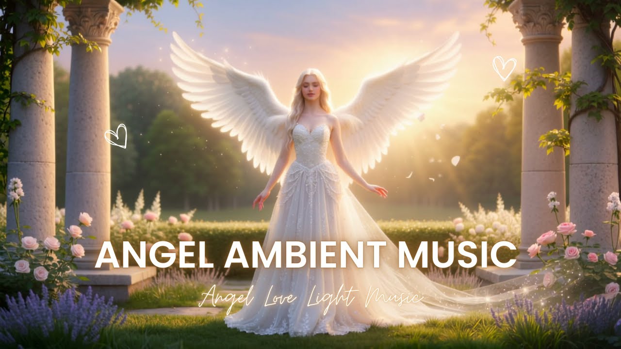 👼 Angel Ambient Music | Gentle Angel Presence in Blooming Light | Angel Love Light Music | 3 Hours ✨
