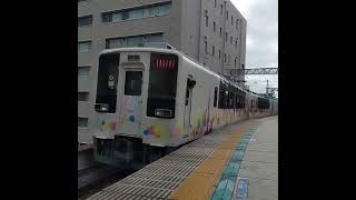東武634型スカイツリートレインとうきょうスカイツリー駅発車シーン(臨時列車さくらトレイン)