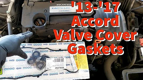 Valve Cover Gasket Replacement On 2013-2017 Honda Accord 2.4L