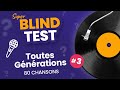 Blind test  toutes gnrations 3 80 chansons  quizz musical