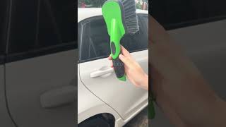 Car Shield Long Soft Tire And Wheel Hub Cleaner Cleaning Detailing Alloy Car Wash Wheel Brush screenshot 3