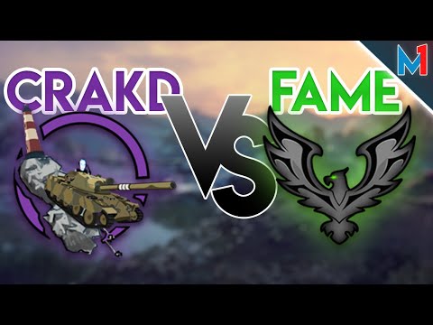 FAME (EU) vs. CRAKD (NA) Server Showmatch || World of Tanks