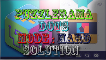 Puzzlerama Android Game-play (Dots Hard Level 01-25)