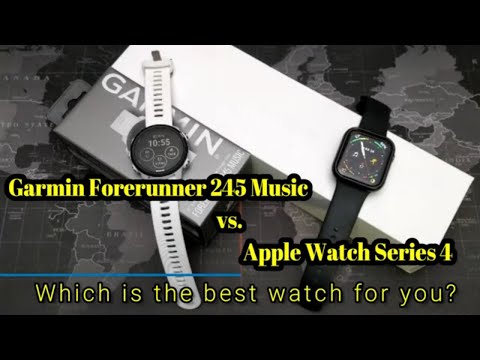 garmin running watch vs apple watch