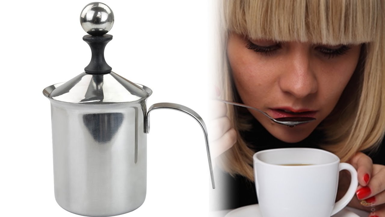 Milk Frothing Tips of Marrywindix Stainless Steel Milk Frother Customer