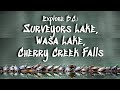 Exploring Around Kimberley, British Columbia || Surveyors Lake, Wasa Lake, Cherry Creek Falls