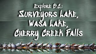 Exploring Around Kimberley, British Columbia || Surveyors Lake, Wasa Lake, Cherry Creek Falls
